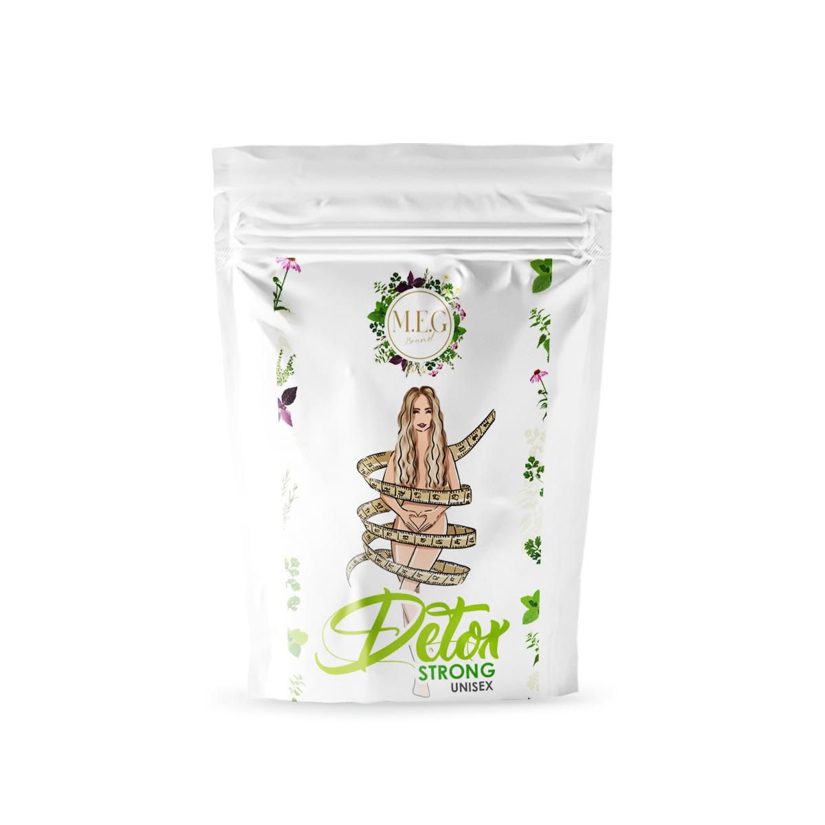 M.E.G Detox Strong pomůže tělu zbavit se toxických látek, pročistí tělo, pomůže nastartovat metabolismus a trávení.