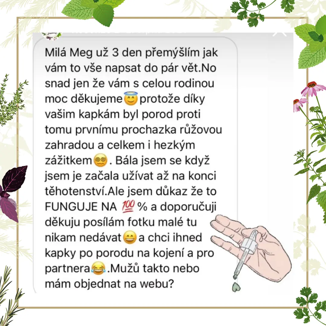 M.E.G Bio Bachovky pomohou odstranit trauma a bloky, které vyvolávají strach z porodu a blížící se operace.