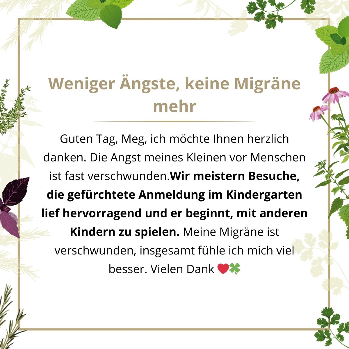 M.E.G Therapie dr. Bach für Kinder