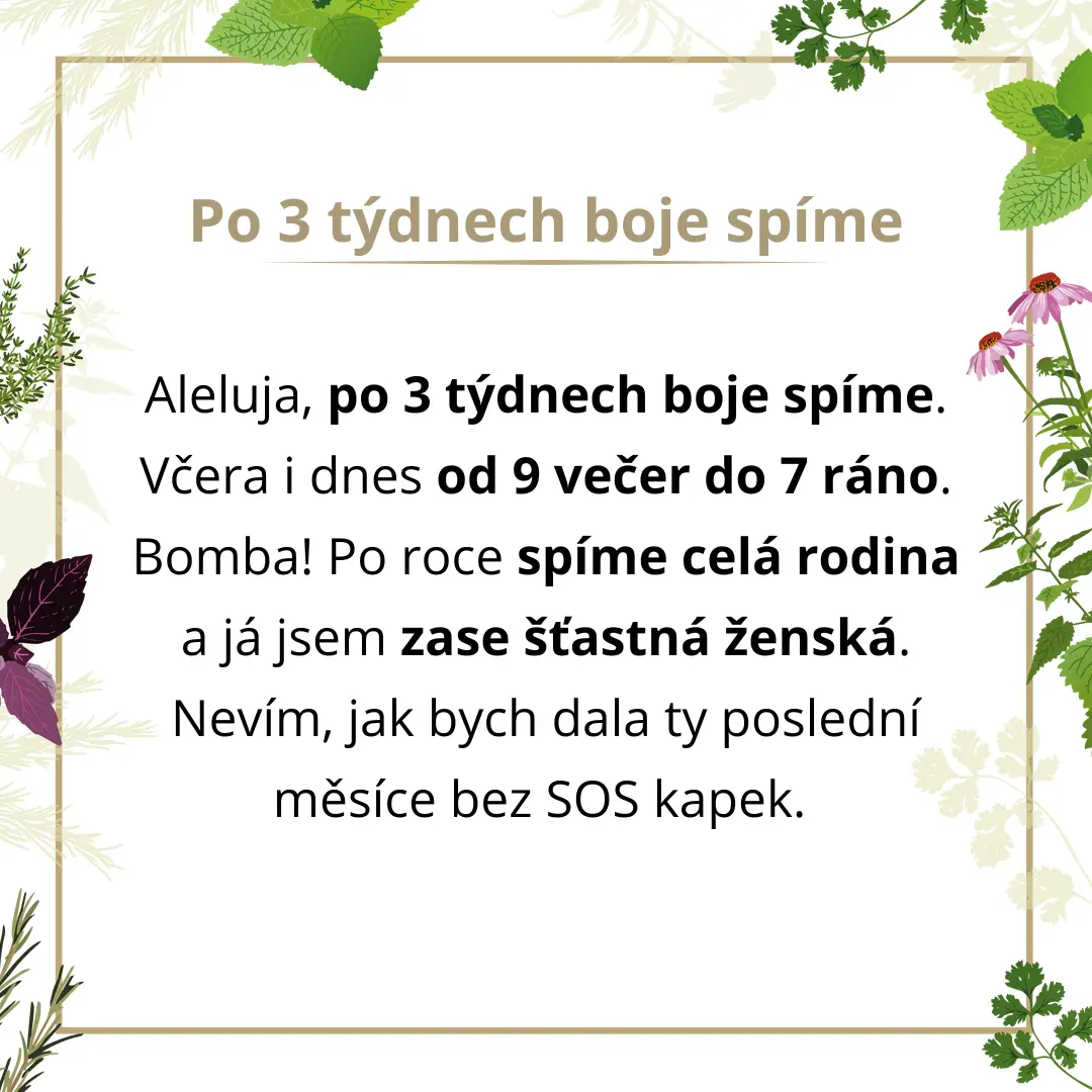 M.E.G Bio Bachovky na míru dokáží odstranit bloky, strachy, traumata, která způsobují špatný spánek u dětí.