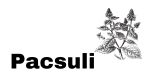 Pacsuli Ez egy természetes antidepresszáns. Valóban képes megnyugtatni a depresszióban szenvedőket. Alkalmazzák álmatlanság és nyugtalanság esetén is.