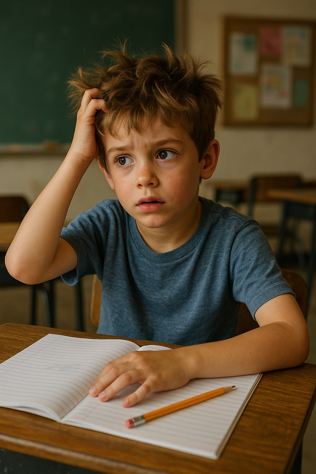 Dítě s problémem se soustředit